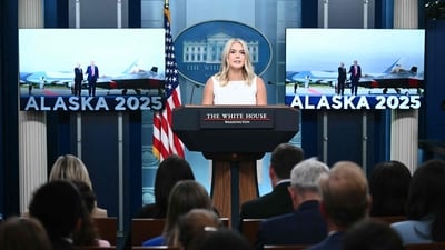 White House Press Secretary Karoline Leavitt said that Donald Trump was "very proud" of all the peace deals he has been able to achieve. (AFP) White House Press Secretary Karoline Leavitt said that Donald Trump was "very proud" of all the peace deals he has been able to achieve. (AFP)