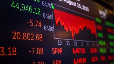 The US stock market declined for a second consecutive day on Wednesday (Bloomberg)