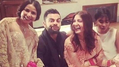 Virat Kohli and Anushka Sharma's old photo Virat Kohli and Anushka Sharma's old photo