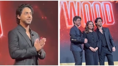 Aryan Khan gave his first speech at the The Ba***ds of Bollywood preview launch.