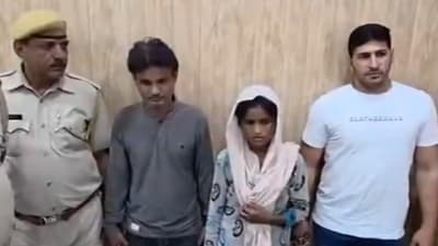 Sunita, Hansraj’s wife, and her boyfriend Jitendra Sharma killed him and put salt in the drum to dissolve the body. (ANI) Sunita, Hansraj’s wife, and her boyfriend Jitendra Sharma killed him and put salt in the drum to dissolve the body. (ANI)