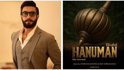 Ranveer Singh has extended his support after the announcement of Chiranjeevi Hanuman was made. Ranveer Singh has extended his support after the announcement of Chiranjeevi Hanuman was made.