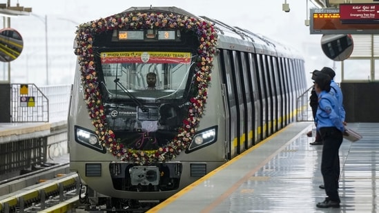 Bengaluru Metro's Yellow Line has reportedly eased the traffic at Hosur Road. (PTI)