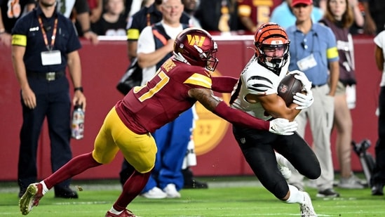 In the final week of the 2025 NFL preseason, teams finalize rosters with games like Eagles vs. Jets and Cowboys vs. Falcons. (Photo by Greg Fiume / GETTY IMAGES NORTH AMERICA / Getty Images via AFP) (Getty Images via AFP)