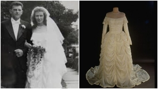 Claude Hensinger kept the parachute that saved his life and later proposed to his girlfriend Ruth in 1947, offering her the material for a gown.