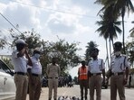 With prior similar initiatives of announcing 50 per cent discounts on traffic fines yielding significant responses, this is a chance for motorists to clear their records affordably in Bengaluru. (HT Photo) With prior similar initiatives of announcing 50 per cent discounts on traffic fines yielding significant responses, this is a chance for motorists to clear their records affordably in Bengaluru. (HT Photo)