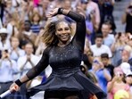 Serena Williams has been using GLP-1 medication for weight loss after her second child, losing 31 pounds. (Photo by COREY SIPKIN / AFP)