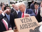 Speaking to the federal agents who will be patrolling the streets of DC, Donald Trump said that he would eat with them, and that they would have a ‘little fun’. Speaking to the federal agents who will be patrolling the streets of DC, Donald Trump said that he would eat with them, and that they would have a ‘little fun’.