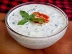 Add probiotics like raita to your diet.