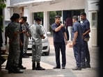 CRPF commands on alerts at Delhi CM Rekha Gupta's resident at Civil Lines on Thursday CRPF commands on alerts at Delhi CM Rekha Gupta's resident at Civil Lines on Thursday