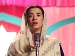 Saba Azad in a still from Songs of Paradise. Saba Azad in a still from Songs of Paradise.