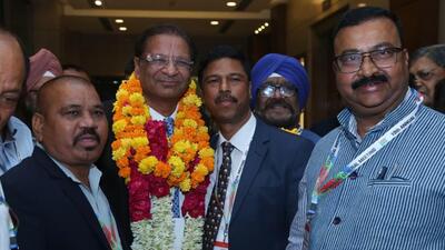 Ajay Singh has been elected BFI president for a third straight term. (BFI) Ajay Singh has been elected BFI president for a third straight term. (BFI)
