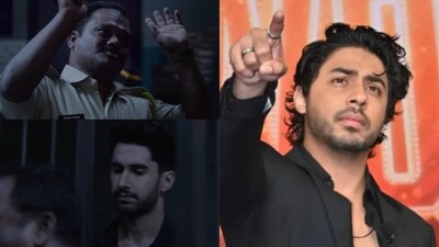 Lakshya in the jail scene of Aryan Khan's show The Ba***ds Of Bollywood Lakshya in the jail scene of Aryan Khan's show The Ba***ds Of Bollywood