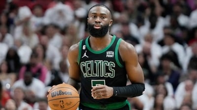 Boston Celtics guard Jaylen Brown's father arrested in Vegas. (AP) Boston Celtics guard Jaylen Brown's father arrested in Vegas. (AP)