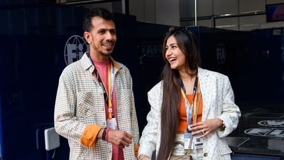 Dhanashree and Chahal got married in Gurugram in December 2020. (dhanashree9/Instagram) Dhanashree and Chahal got married in Gurugram in December 2020. (dhanashree9/Instagram)