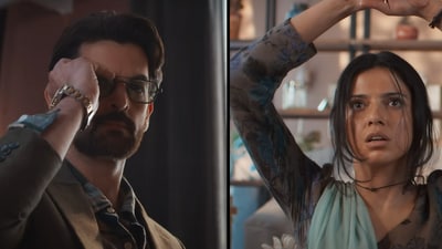 Ek Chatur Naar stars Divya Khossla and Neil Nitin Mukesh in the lead roles. Ek Chatur Naar stars Divya Khossla and Neil Nitin Mukesh in the lead roles.