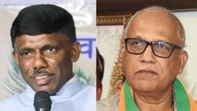 Ex-speaker Ramesh Tawadkar and former Goa chief minister Digambar Kamat Ex-speaker Ramesh Tawadkar and former Goa chief minister Digambar Kamat