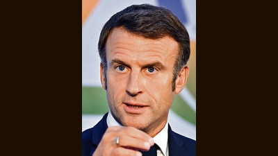 French President Emmanuel Macron is among European leaders playing a leading role in efforts to ensure the security of Ukraine amid a push to organise negotiations with Russia to end the war started by the Russian invasion in February 2022. (HT PHOTO) French President Emmanuel Macron is among European leaders playing a leading role in efforts to ensure the security of Ukraine amid a push to organise negotiations with Russia to end the war started by the Russian invasion in February 2022. (HT PHOTO)