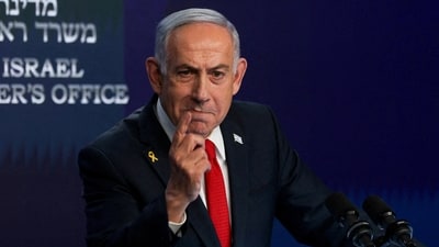Israeli Prime Minister Benjamin Netanyahu said that defeating Hamas and releasing all our hostages go hand in hand. (Reuters)