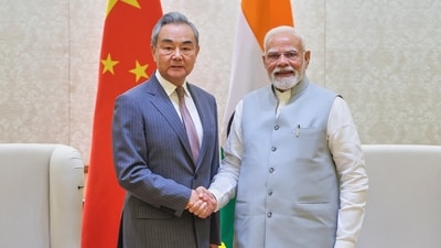 Chinese foreign minister Wang Yi called on Prime Minister Narendra Modi in the national capital on August 19. (AP) Chinese foreign minister Wang Yi called on Prime Minister Narendra Modi in the national capital on August 19. (AP)