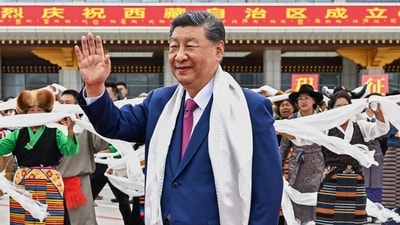 Xi’s visit indicates Beijing attaches high importance to the region’s development as the president is personally leading a central government delegation to Tibet for the first time. (AP File Photo) Xi’s visit indicates Beijing attaches high importance to the region’s development as the president is personally leading a central government delegation to Tibet for the first time. (AP File Photo)