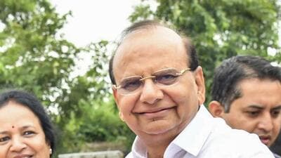Lieutenant governor VK Saxena. (Vice President of India-X) Lieutenant governor VK Saxena. (Vice President of India-X)