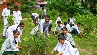 Sandy Khanda, founder of Green Pencil Foundation. (Parveen Kumar/HT Photo)