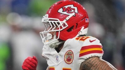 Skyy Moore runs a punt return for a touchdown during the fourth quarter of the NFL Preseason 2025 game between Kansas City Chiefs and Seattle Seahawks. (Getty Images via AFP) Skyy Moore runs a punt return for a touchdown during the fourth quarter of the NFL Preseason 2025 game between Kansas City Chiefs and Seattle Seahawks. (Getty Images via AFP)
