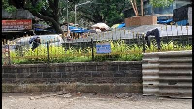 The kabutarkhana has transformed into a beautified traffic island. The kabutarkhana has transformed into a beautified traffic island.