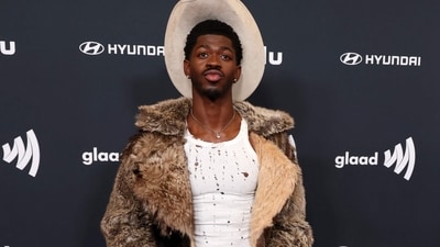 Lil Nas X has been admitted to hospital due to possible overdose. (Getty Images via AFP)