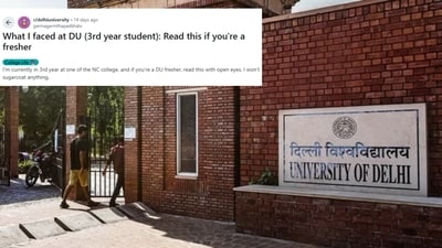A final year student's guide for cracking it Delhi University is going viral (Photo: Amal KS/HT (For representational purposes only)) A final year student's guide for cracking it Delhi University is going viral (Photo: Amal KS/HT (For representational purposes only))
