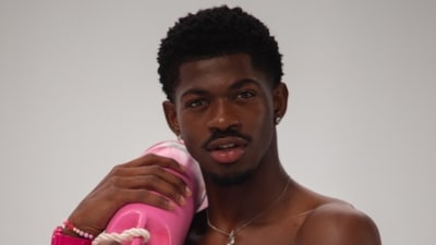 Lil Nas X was taken to the hospital early Thursday following a bizarre incident in Los Angeles, where he walked down the street in his underwear. (@LilNasX/X) Lil Nas X was taken to the hospital early Thursday following a bizarre incident in Los Angeles, where he walked down the street in his underwear. (@LilNasX/X)