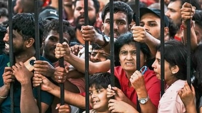 The bill was tabled in the Assembly on Wednesday, over two months after the stampede at Bengaluru’s Chinnaswamy Stadium. (Photo: PTI) The bill was tabled in the Assembly on Wednesday, over two months after the stampede at Bengaluru’s Chinnaswamy Stadium. (Photo: PTI)