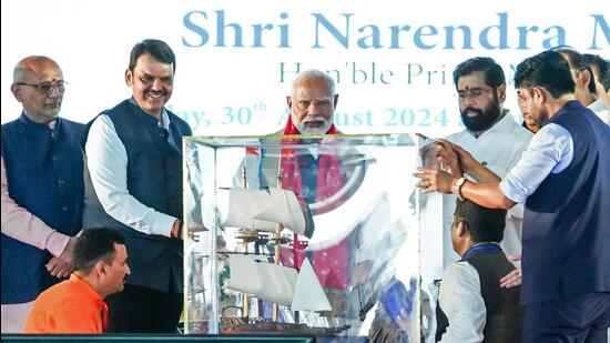 Prime Minister Narendra Modi had laid the foundation stone for the port. (ANI)
