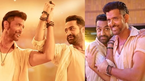 Hrithik Roshan and Jr NTR in Janaab-e-Aali