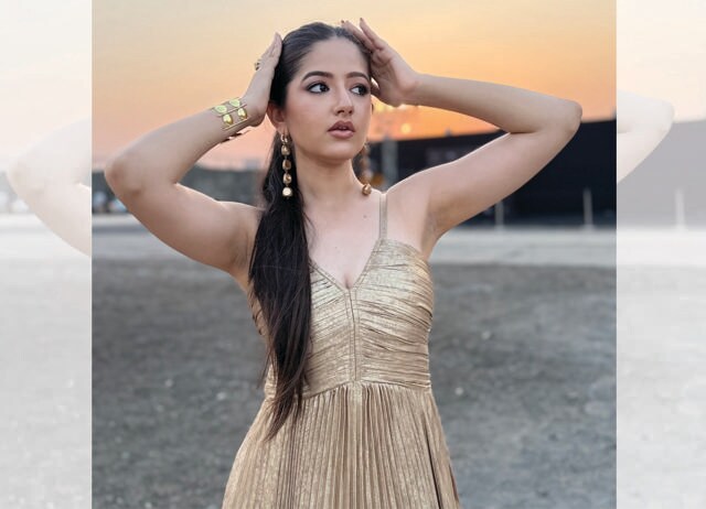 Jhanvi Bhatia says the new nude look allows for imperfections such as pimple patches. Jhanvi Bhatia says the new nude look allows for imperfections such as pimple patches.