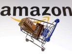 FILE PHOTO: Amazon logo is seen in this illustration. REUTERS/Dado Ruvic/Illustration/File Photo