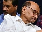 Sharad Pawar at a function in Mumbai. (ANI)