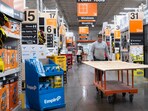 Home Depot reported comparable sales growth of 1% in the latest quarter.