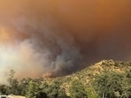The fire department earlier announced that the blaze is near the 2300 block of Pickett road, Calistoga. The fire department earlier announced that the blaze is near the 2300 block of Pickett road, Calistoga.