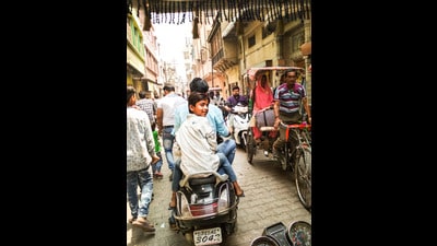 In a town in north India (Shutterstock) In a town in north India (Shutterstock)