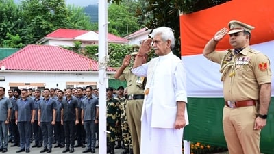 Jammu and Kashmir Lieutenant Governor Manoj Sinha (@OfficeOfLGJandK) Jammu and Kashmir Lieutenant Governor Manoj Sinha (@OfficeOfLGJandK)