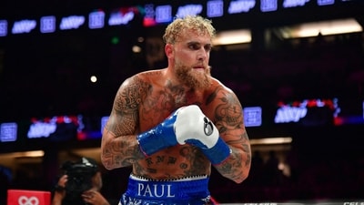 Jake Paul fights against Julio Cesar Chavez Jr. at Honda Center (IMAGN IMAGES via Reuters Connect)