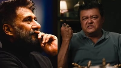 Vivek Agnihotri and Saswata Chatterjee Vivek Agnihotri and Saswata Chatterjee