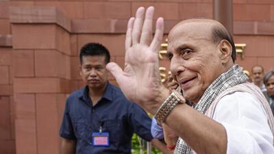 Defence Minister Rajnath Singh (PTI) Defence Minister Rajnath Singh (PTI)