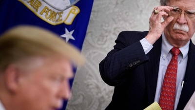 John Bolton has often been critical of Donald Trump's policies. (AFP)