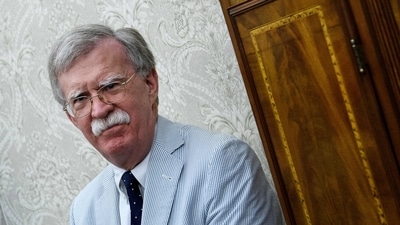 In 2018, Bolton was named as Trump's third national security adviser following the dismissal of H.R. McMaster. (AFP)