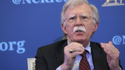 Former US national security adviser John Bolton (PTI) Former US national security adviser John Bolton (PTI)
