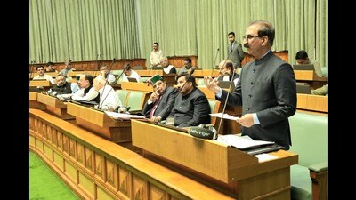 Himachal chief minister Sukhvinder SIngh Sukhu during assembly session in Shimla on Friday. (File) Himachal chief minister Sukhvinder SIngh Sukhu during assembly session in Shimla on Friday. (File)