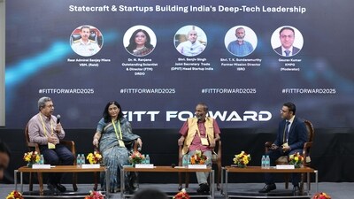 IIT Delhi's FITT Forward 2025 was participated by startups, investors, policymakers and industry leaders. IIT Delhi's FITT Forward 2025 was participated by startups, investors, policymakers and industry leaders.